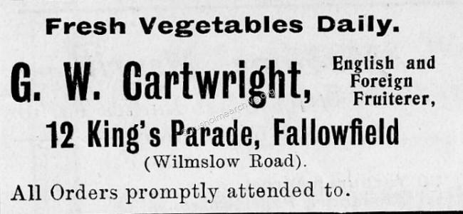 Cartwright Fruit & Vegetables