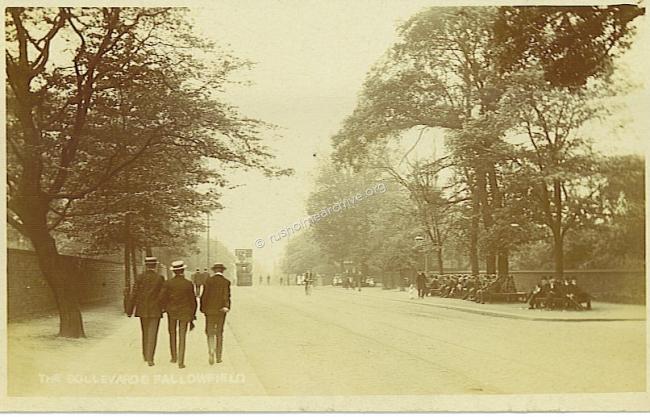 .Fallowfield Brow, Owens Park on the left 