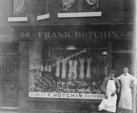 Frank Hotchin, Butcher, 66 Dickenson Road