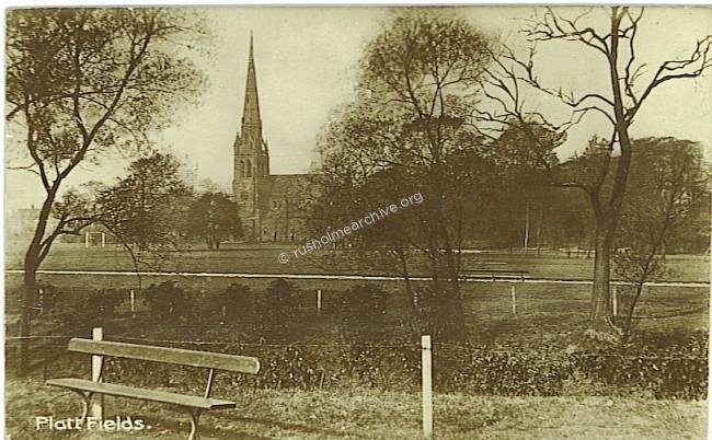 View across Gore Brook 1917