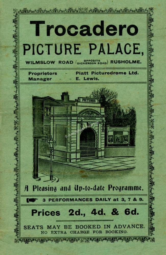Trocadero programme 1915