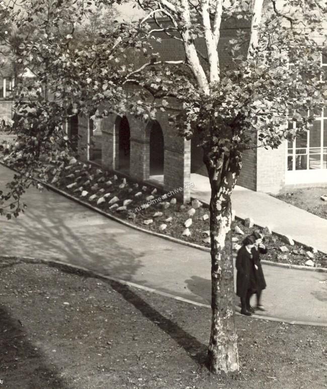 New school prior to bomb damage