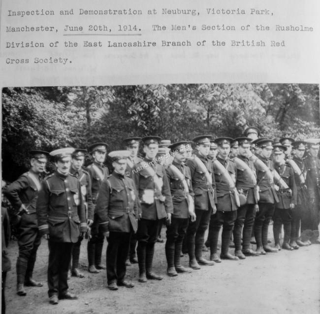 Neuberg Red Cross Inspection 1914