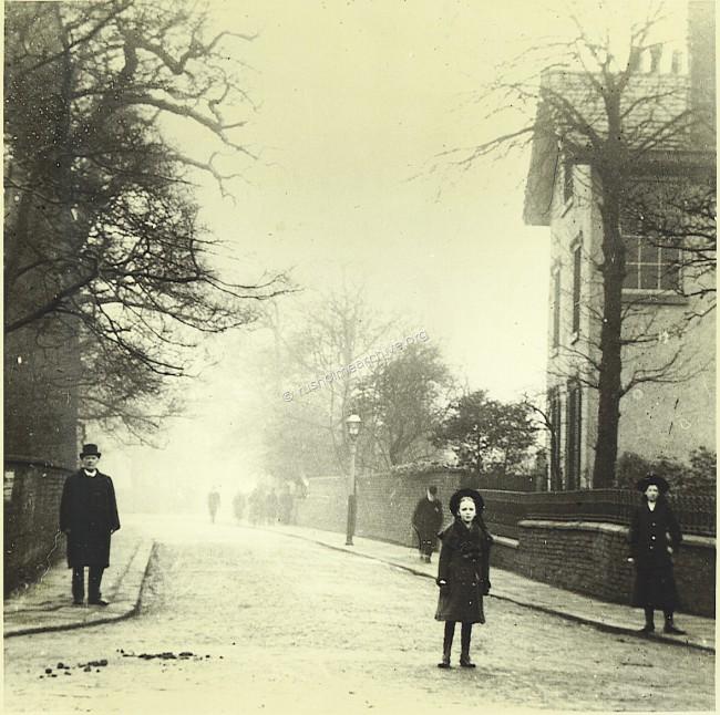 Platt Lane , westerly direction