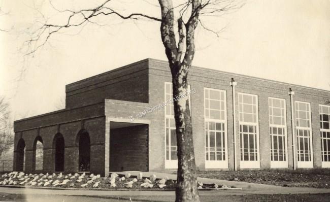 New school prior to bomb damage