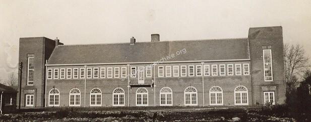 New school prior to bomb damage