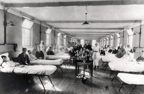 Patients in Grangethorpe ward