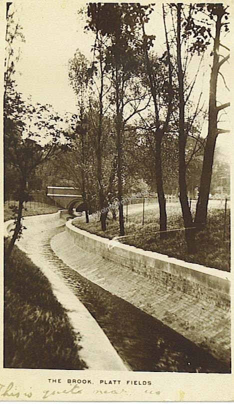 Gore Brook, bricklined