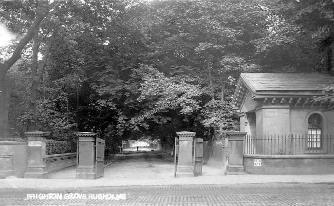 Brighton Grove entrance 1912