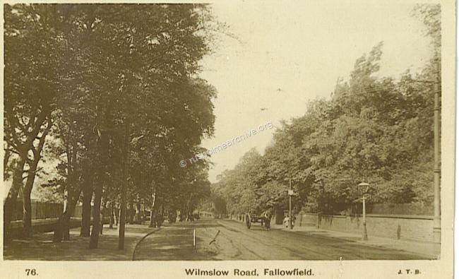 Looking south towards Rusholme 1908