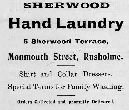 Laundry advert 1905