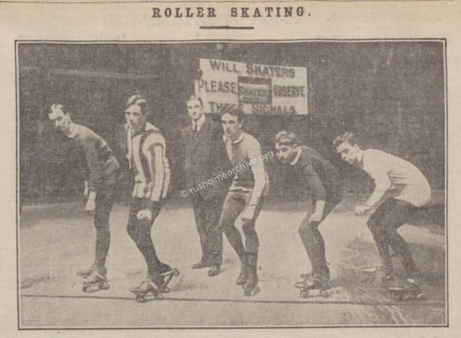 Young men skating!
