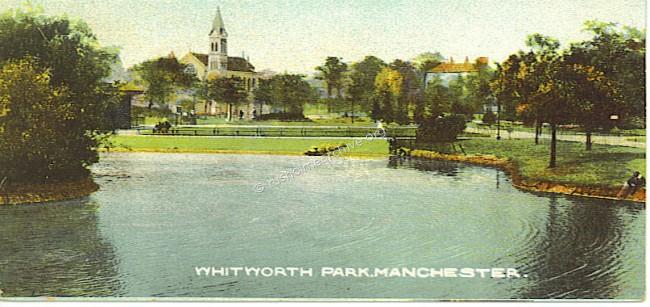 Across the lake