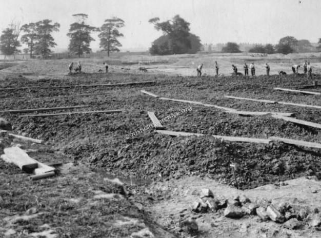 Lake under construction.