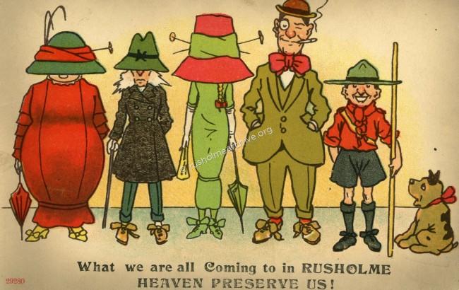 Humour Postcard circa 1920?