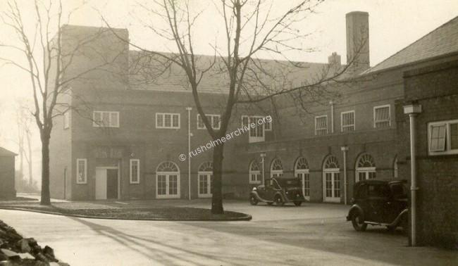 New school prior to bomb damage
