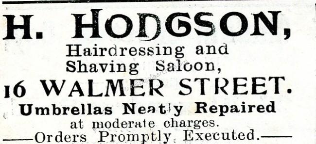 Barber & umbrella repairs