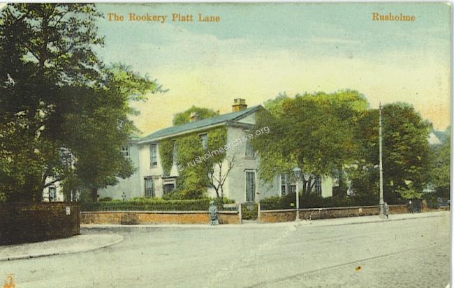 Corner of Platt Lane & Wilmslow Rd 1910