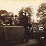 William Royleat the Opening of Platt Fields1910
