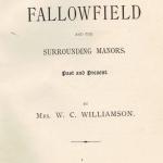 'Fallowfield' 1888, by Mrs C Williams