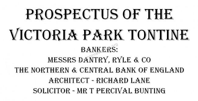 Prospectus Victoria Park Company